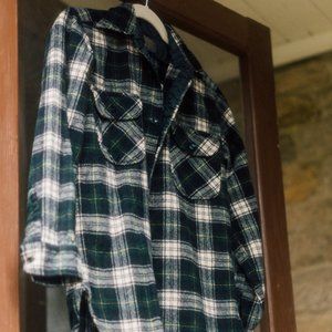 Wool Pendleton Flannel Button Up
